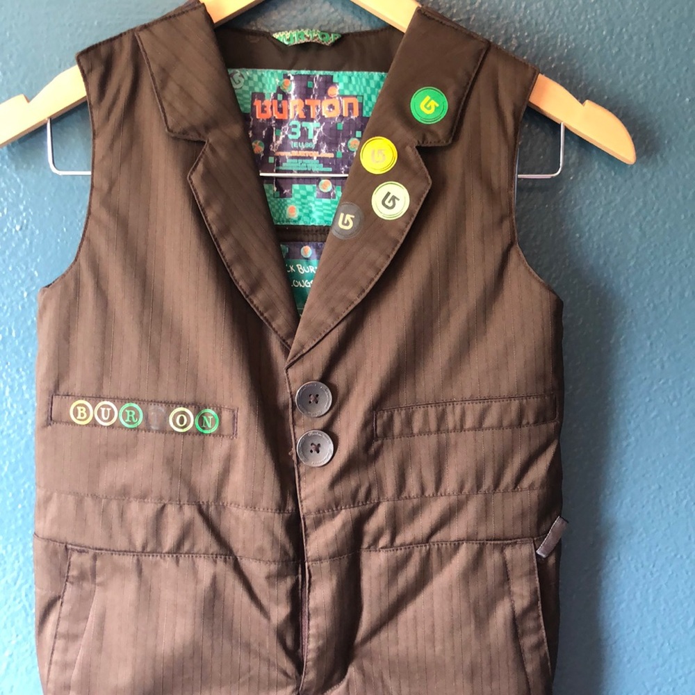3T Brown Burton Snow Suit